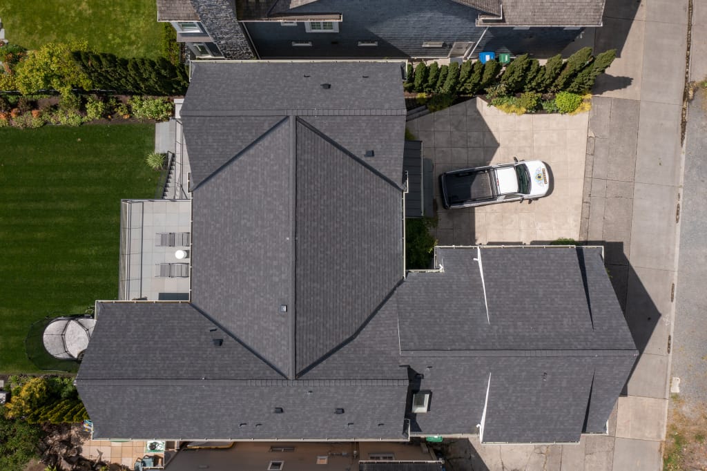 Laurelhurst Roof - Drone View