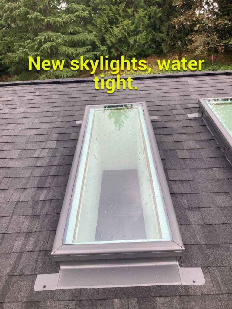 New skylight installed by Guardian Roofing & Gutters